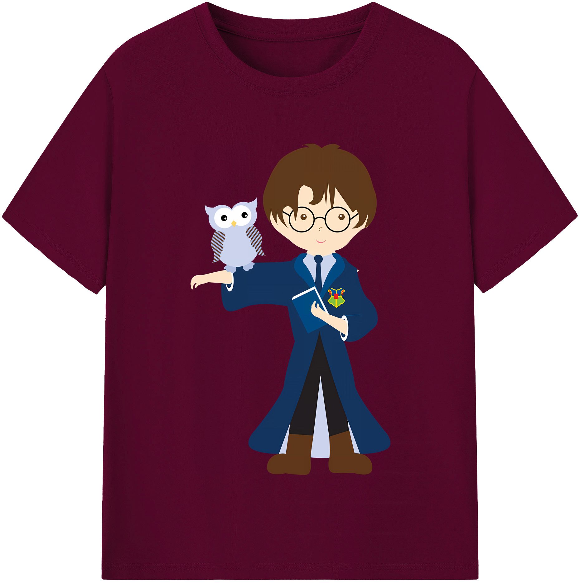 （画像用） Harry Potter ハリー・ポッターシリーズ レディースカジュアルプリントTシャツ（綿100％）